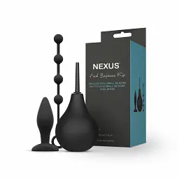 Набір анальних іграшок Nexus Anal Beginner Kit 3 шт. чорний - мініатюра 2