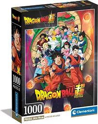 Пазл Драґон Болл (Dragonball) - 1000 шт. Clementoni 39919