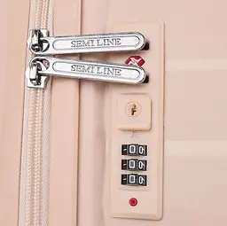 Валіза Semi Line 24" (M) Beige (T5795-2) (DAS303027) - мініатюра 5