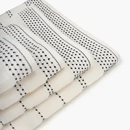 Рушник MBM HOME Слід вітру 90x150 см крапка айворі (BT-18 XL IVORY/DOT) - мініатюра 8