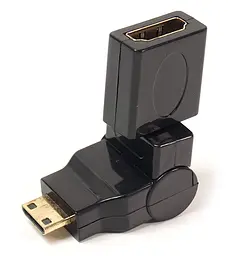 Перехідник PowerPlant HDXiaomi AF - Xiaomini HDXiaomi AM, 360 градусів