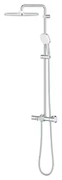 Душова система настінного монтажу з термостатом для ванни Grohe Tempesta System 250 Cube 26975001, Хром - мініатюра 4