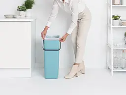 Відро для сміття Brabantia Sort&Go, 40 л, м'ятний (251085) - мініатюра 5