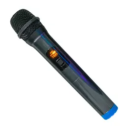 Велика музична колонка NDR 1100 10" Bluetooth колонка з мікрофоном — караоке система FM/USB/AUX (ST) - мініатюра 7
