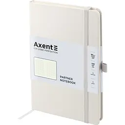 Книга записна Axent Partner A5- в клітинку 96 аркушів біла (8201-21-A) - мініатюра 2