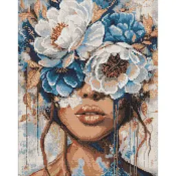 Алмазна мозаїка "Пелюстки Погляду" art_selena_ua AMO20222, 40х50 см
