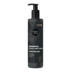 Шампунь для всіх типів волосся Blackwood and Mint MEN Organic Shop 280 мл