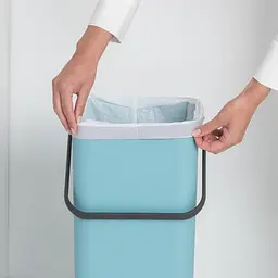 Відро для сміття Brabantia Sort&Go, 40 л, м'ятний (251085) - мініатюра 6