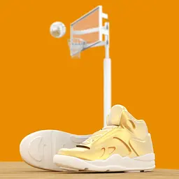 Брелок Metalmorphose Fashion Basketball Shoe + Ball (8000020593033) - мініатюра 3