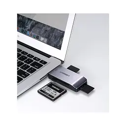 Зчитувач флеш-карт USB-A 3.0 to TF/SD/CF/MS Multifunction Card Reader Multi-Read Ugreen (50541) - мініатюра 2