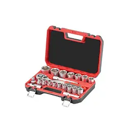 Набір інструментів 1/2" 21 од. Intertool ET-9021 у кейсі - мініатюра 2