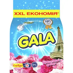 Пральний порошок Gala Автомат Французький аромат 4 кг (81684898) - мініатюра 2