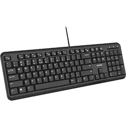 Клавіатура Canyon CNS-HKB02-RU USB Black (CNS-HKB02) - мініатюра 2