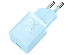Мережевий зарядний пристрій BASEUS GaN5 Fast Charger (mini) 1C 30 W Blue (CCGN070603) - мініатюра 4