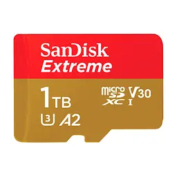 Карта пам'яті SanDisk 1TB microSD class 10 UHS-I U3 V30 Extreme (SDSQXAV-1T00-GN6MA) - мініатюра 2