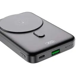 Бездротовий магнітний акумулятор XO PR211 15W Magnetic wireless charger 10000mAh - мініатюра 3