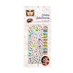 Декоративні наклейки Bambi XY-030(Multi-Color) для манікюру та макіяжу
