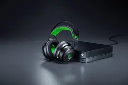 Гарнітура консольна Razer Nari Ultimate для Xbox One WL Black/Green (RZ04-02910100-R3M1) - мініатюра 9