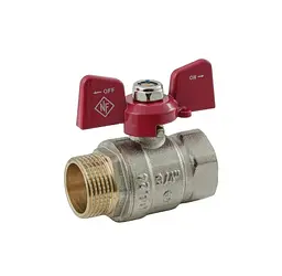 Кран кульовий Nolf classic 3/4" прямий NFC.721-08 (NF3127) - мініатюра 3