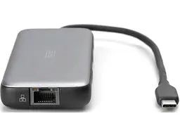 Мультипортовий адаптер Digitus USB-C 7-Port Docking Station (DA-70914) - мініатюра 2