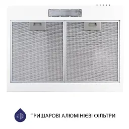 Витяжка плоска Minola HPL 612 WH - мініатюра 5