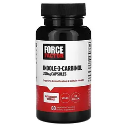Індол-3-Карбінол Indole-3-Carbinol 200 mg 60 капсул Force Factor vit0005905