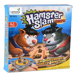 Настільна інтерактивна гра Ummi 10818 Hamster Slam Grey - мініатюра 3