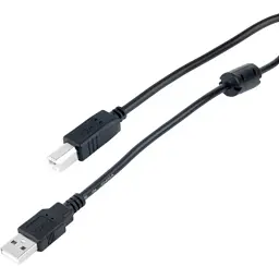 Кабель для принтера USB 2.0 AM/BM 1.5m black ProfCable (ProfCable12-150) - мініатюра 4