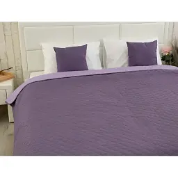 Покривало Руно двостороннє декоративне Violet 150х212 см фіолетове - мініатюра 6
