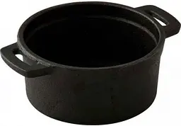 Каструля чавунна з кришкою міні з сервер. дошкою MasterPro Cook & share, 10, 0,16 л (BGMP-3804-4) - мініатюра 2