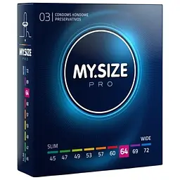 Презервативи My.Size Pro 64, 3 шт.