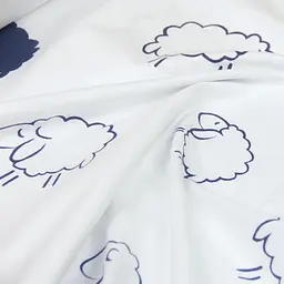 Бортики в дитяче ліжечко 30x120 SHEEP, білий (WeltBed_Sheep_30x120) - мініатюра 4