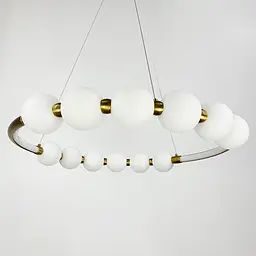 Люстра Nordic Pearl 60 см на 3 режими Line.F 902/600 - мініатюра 8