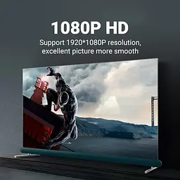 Кабель VGA 15M-15M, 25.0 м, з ферритами, чорний Vention - мініатюра 10