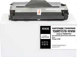 Картридж тон. WWM для Xerox Phaser 3100 аналог 106R01378 Black ( 3000 ст.) (106R01378-WWM) - мініатюра 1