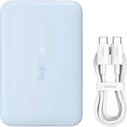 Зовнішній акумулятор Baseus EnerFill Ultra Mini 10000mAh 22.5W Blue (P1008210E313-00) [152263] - мініатюра 4