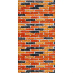 Самоклеюча 3D панель Sticker Wall під бежево-коричневу цеглу катеринослав 3080х700х3мм SW-00002571-