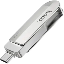 Флеш-накопичувач USB Hoco UD10 USB3.0 Type-C 32GB з подвійним інтерфейсом (37631-01_254) - мініатюра 3