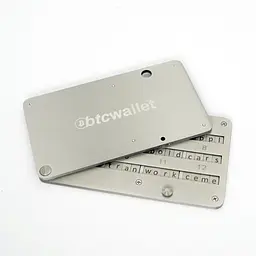 Мнемонічний планшет Btcwallet FoldTab S1 для зберігання сід-фрази - мініатюра 5