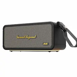 Портативна акустична система 2E SoundLegend 80Вт, BT 5.3, TWS, FLAC, MP3, WAV, EQ, PowerBank, IPX6, RGB, Чорний