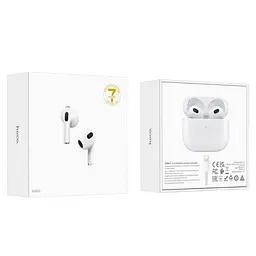 Навушники Bluetooth Hoco EW43 True wireless stereo headset White - мініатюра 4