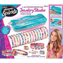 Набір для виготовлення браслетів Cra-Z-Art Dots & Dashes Tila Bead Bracelet Studio з намистинами (65606CRA) - мініатюра 2