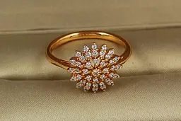 Кільце Xuping Jewelry сонячне світло р 19 золотисте - мініатюра 2