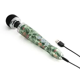 Вібромасажер DOXY Die Cast 3R - PINEAPPLE, дуже потужний, перезаряджуваний, металевий корпус - мініатюра 3
