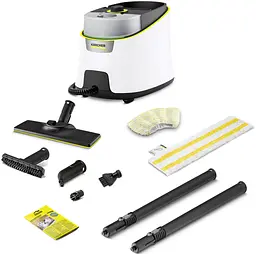 Пароочисник SC 4 Deluxe, 2200Вт, 1300мл, 4Бар, білий Karcher teh0016522