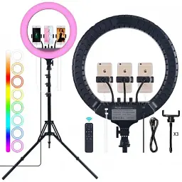 Кільцева LED-лампа XPRO MJ45 RGB (42208-MJ45_1386) - мініатюра 2
