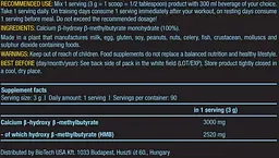 Бустер тестостерону BiotechUSA CA-HMB 3000, 270 г - мініатюра 2