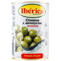 Оливки Iberica с анчоусом 280 г (851850)