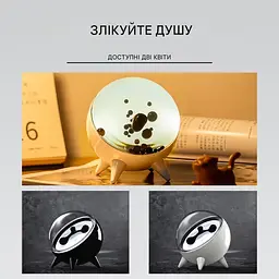 Феррофлюїдна музична лампа Ferrofluid Music Rhythm Lamp Sound Sensitive Magnetic Fluid White - мініатюра 5