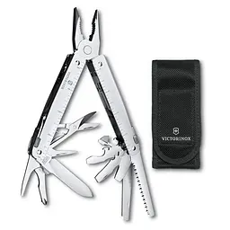 Мультитул Victorinox Swisstool MX 115мм,26функ+чорн.нейлон.чохол - мініатюра 7